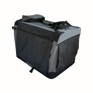 YES4PETS XXL Foldable Dog Cat Crate Carrier with Curtain - PetServo