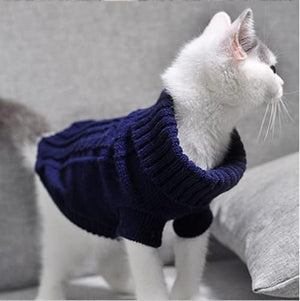 Knitted Sweater M – Cozy & Stylish for Small Pets - Petservo