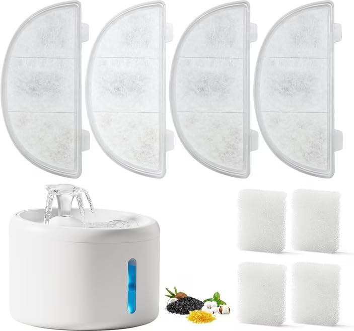 Buy Casfuy 4-Pack Fountain Filters & Sponges at Pet Servo
