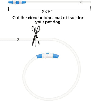 Dehlso - LED Dog Collar – Rechargeable Light-Up Safety Gear - Petservo