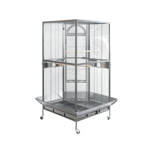 YES4PETS - 161cm XL Corner Bird Cage with Wheels - Petservo