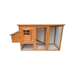 YES4PETS - Large Coop & Hutch with Open Roof - Petservo