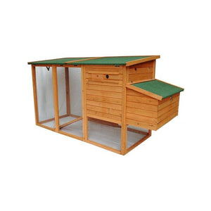 YES4PETS - Large Coop & Hutch with Open Roof - Petservo