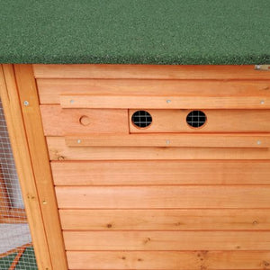 YES4PETS - Large Coop & Hutch with Open Roof - Petservo