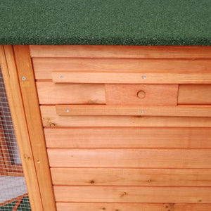 YES4PETS - Large Coop & Hutch with Open Roof - Petservo