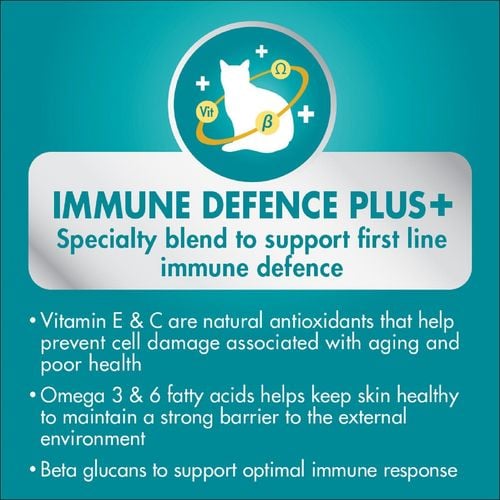 Purina One - 3kg Healthy Adult with Salmon and Tuna Dry Cat Food - petservo