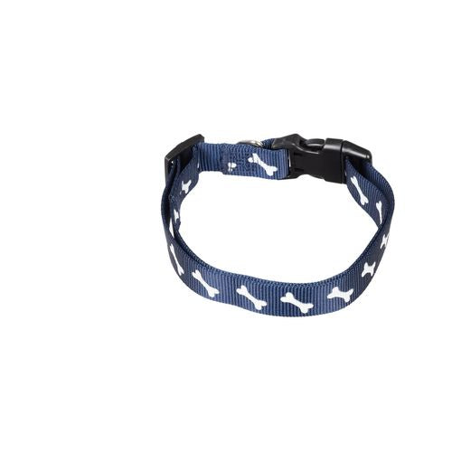 Happy Tails - Large Bone Print Dog Collar