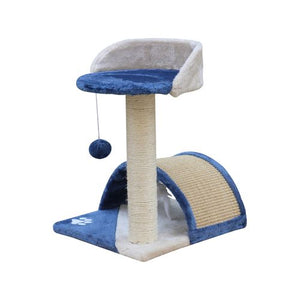 Shop YES4PETS 50cm Cat Scratching Post Tree Scratching Pole-Blue - PetServo
