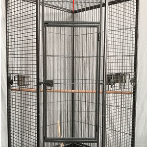 YES4PETS - 162cm Large Corner Bird Cage with Wheels - Pet Servo