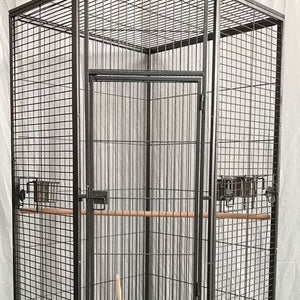 YES4PETS - 162cm Large Corner Bird Cage with Wheels - Pet Servo