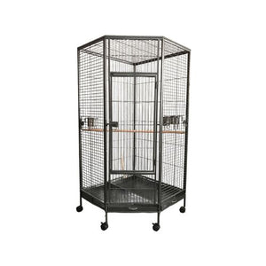 YES4PETS - 162cm Large Corner Bird Cage with Wheels - Pet Servo