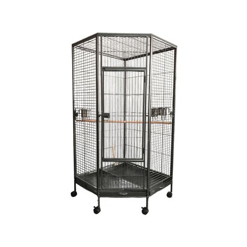 YES4PETS - 162cm Large Corner Bird Cage with Wheels - Pet Servo