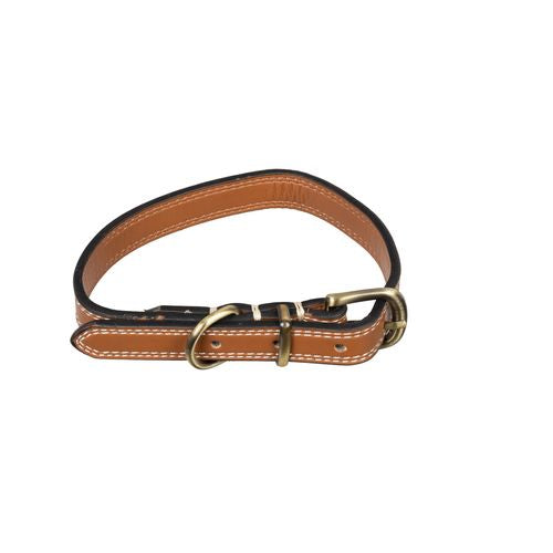 Happy Tails - Large Faux Leather Dog Collar