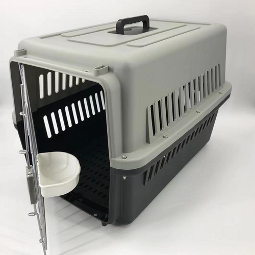 Shop YES4PETS Large Dog Cat Carrier Rabbit Airline Cage With Tray PetServo