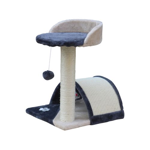 Shop YES4PETS 50cm Cat Scratching Post Tree Climbing Pole Grey - PetServo