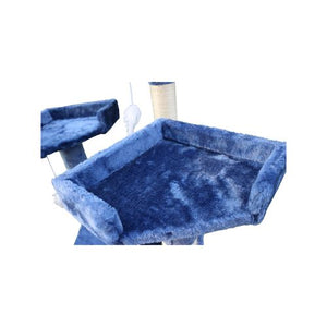 Yes4pets 170cm Cat Scratching Post Tree with Ladder Blue - Pet Servo