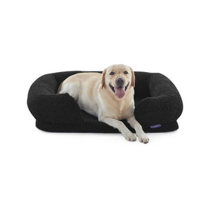 Charlie’s Boucle Orthopedic Memory Foam Dog Sofa Bed - petservo