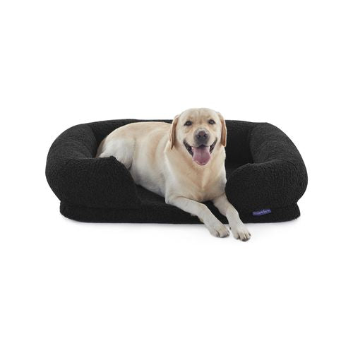 Charlie’s Boucle Orthopedic Memory Foam Dog Sofa Bed - petservo