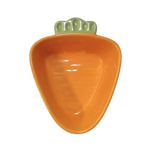 Nature Island - Carrot Shaped Ceramic Bowl 15*12cm - Petservo