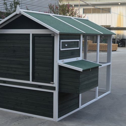 YES4PETS XXXL Walk-in Chicken Coop & Small Animal Hutch - PetServo
