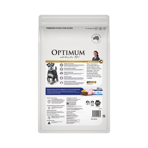 Optimum - Adult Toy Small Breed Dry Dog Food Chicken, Veg & Rice 3kg - Petservo