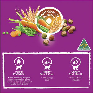 Whiskas - Adult 1+ Years Dry Cat Food Sardine & Prawn Flavour - Petservo