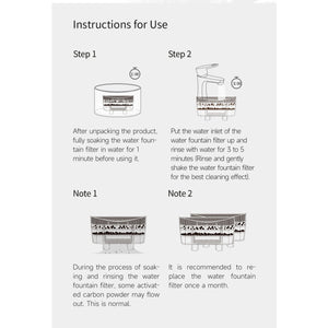 CATLINK - PURE Water Fountain Filter-5 pcs - Petservo