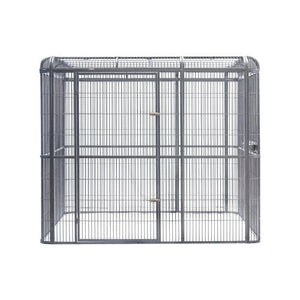 YES4PETS - Walk-in Pet Aviary Perch with Green Cover XXXXL - Pet Servo