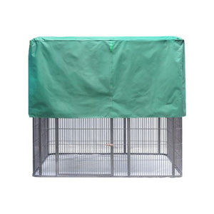 YES4PETS - Walk-in Pet Aviary Perch with Green Cover XXXXL - Pet Servo