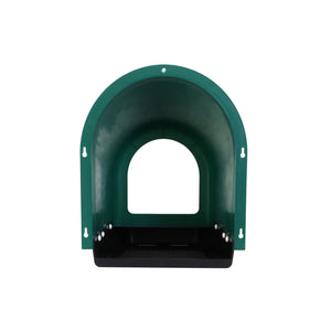 Green plastic tunnel on a white background at Pet Servo