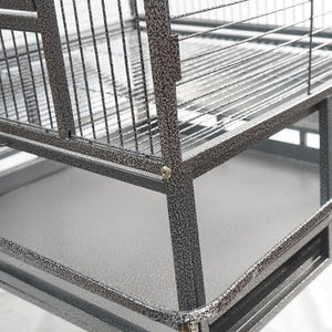 Yes4pets - 174cm Large Bird Cage with Tray & Wheels - Petservo