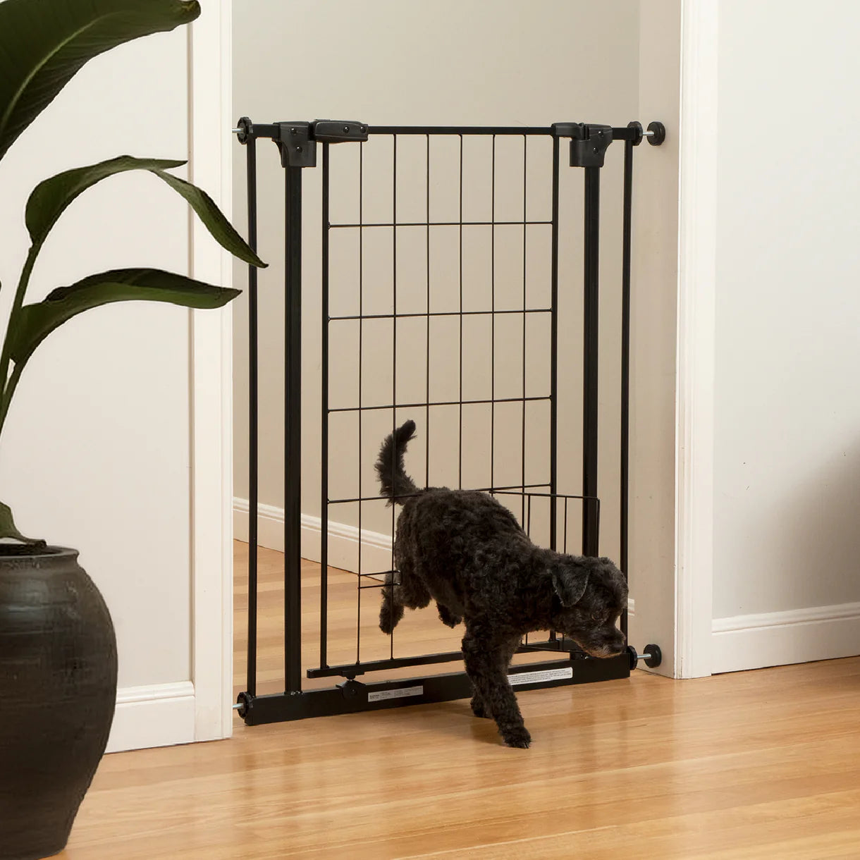 Hakuna Pets - Metal Pet Gate | Extra Tall | 1.12m W x 0.82m H