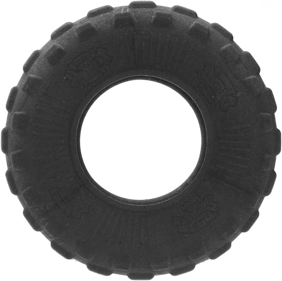Paws & Claws - All Terrain Rubber Tyre Dogs Chew Toy, Large (3 Pieces)