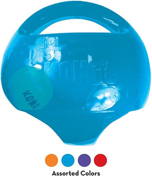 Blue KONG dog toy on a white background with color swatches below at Pet Servo