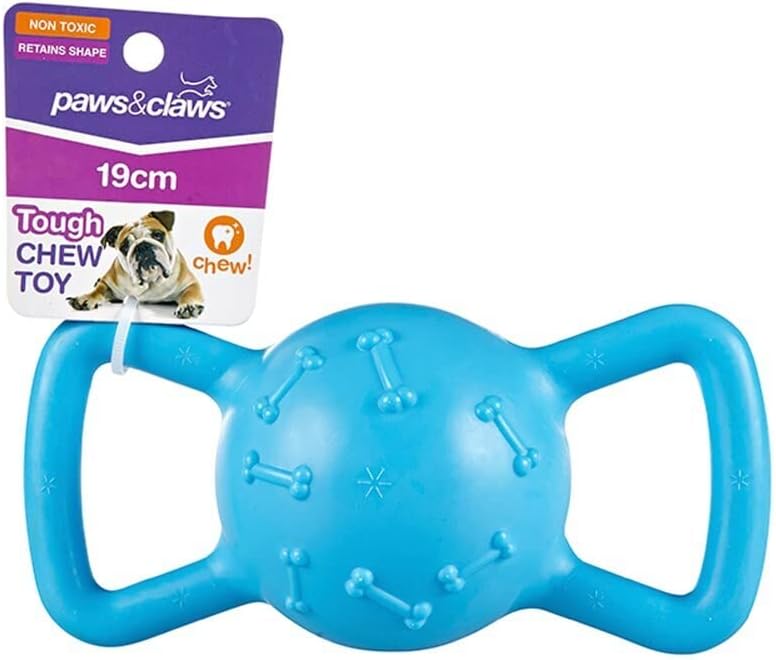 Paws & Claws - Pet/Dog 19cm Super Tuff Tug-Of-War TPR Interactive Fun Toy Assorted