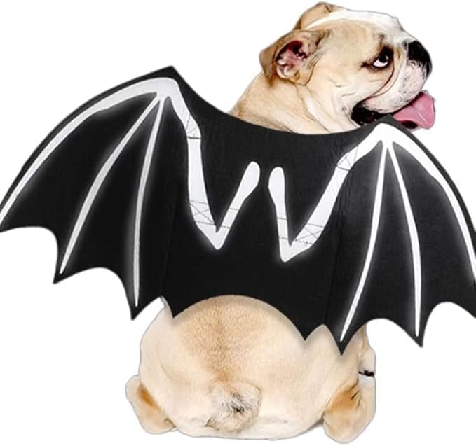 Pet Servo - Dog bat Costume, Suitable for Small, Medium and Large Dogs, for Halloween