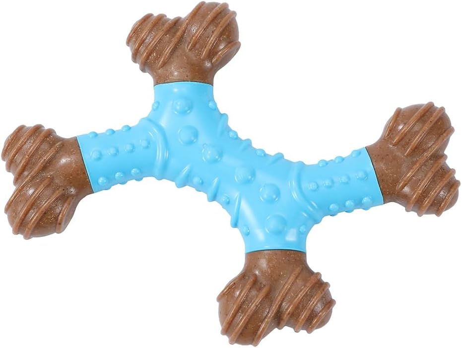 Paws & Claws - Boobone Dental 4-Way Peppermint Bone Dogs Chew Toy, 16.5 cm