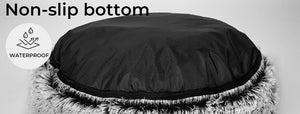 Buy PaWz XL Pet Soft Warm Kennel Round Bed at Pet Servo