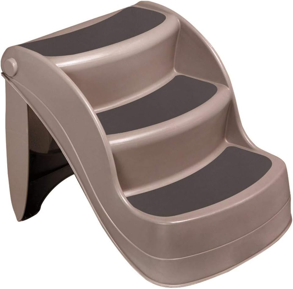 Paws & Claws - Portable Pet Steps Grey