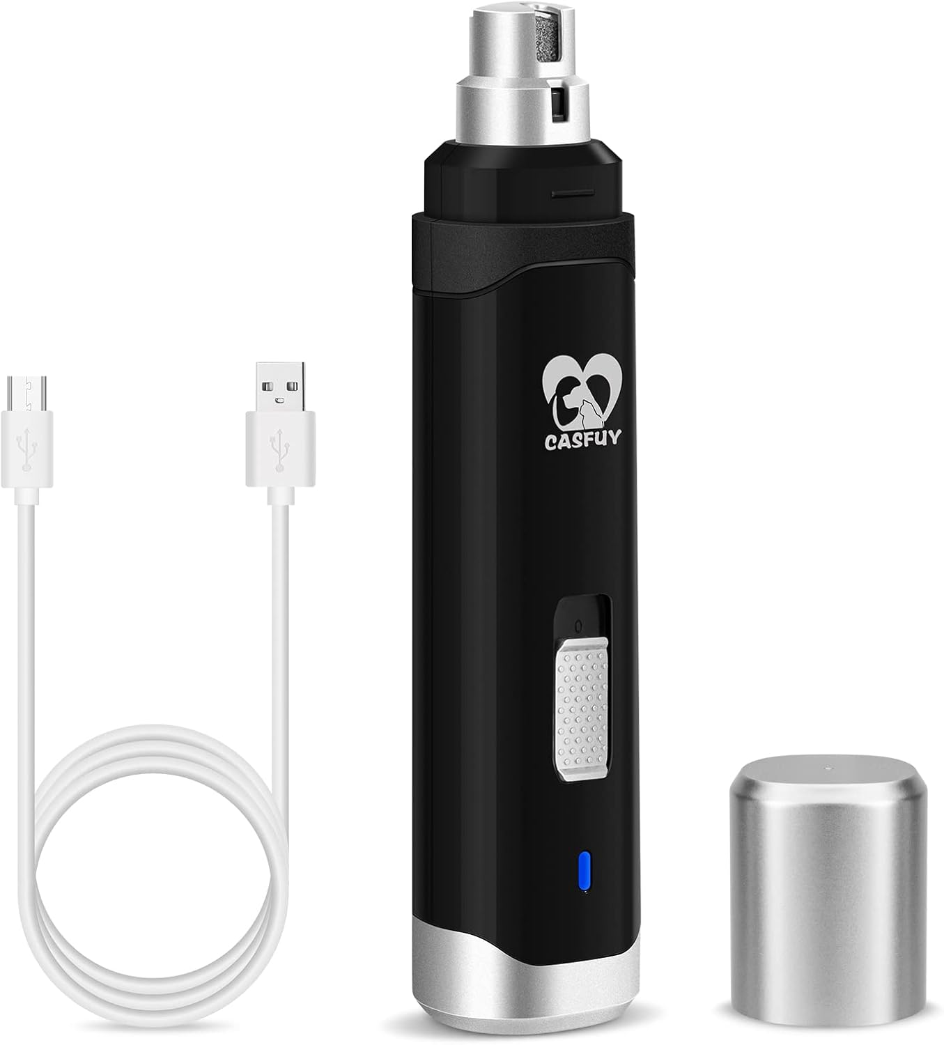 Buy Casfuy 2-Speed Electric Pet Nail Trimmer (Black) at Pet Servo