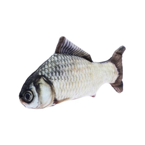 Paws and Claws - Catnip Toy Real Fish Printed 20cm Pet Cat Kitten Interactive Toy YL