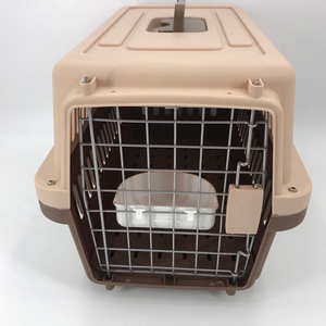 Shop online YES4PETS Medium Dog Cat Rabbit Carrier Airline Cage Brown - PetServo