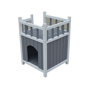 YES4PETS - Cat Shelter Condo House with Escape Door - Pet Servo