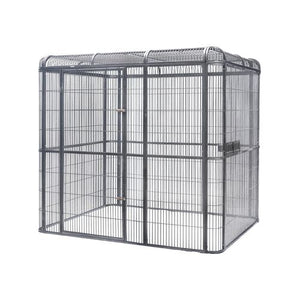 YES4PETS - Walk-in Pet Aviary Perch with Green Cover XXXXL - Pet Servo