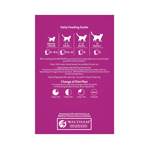 Whiskas - Kitten 2-12 Months Wet Cat Food Mixed Favourites In Jelly 85g X 12 Pack - Petservo