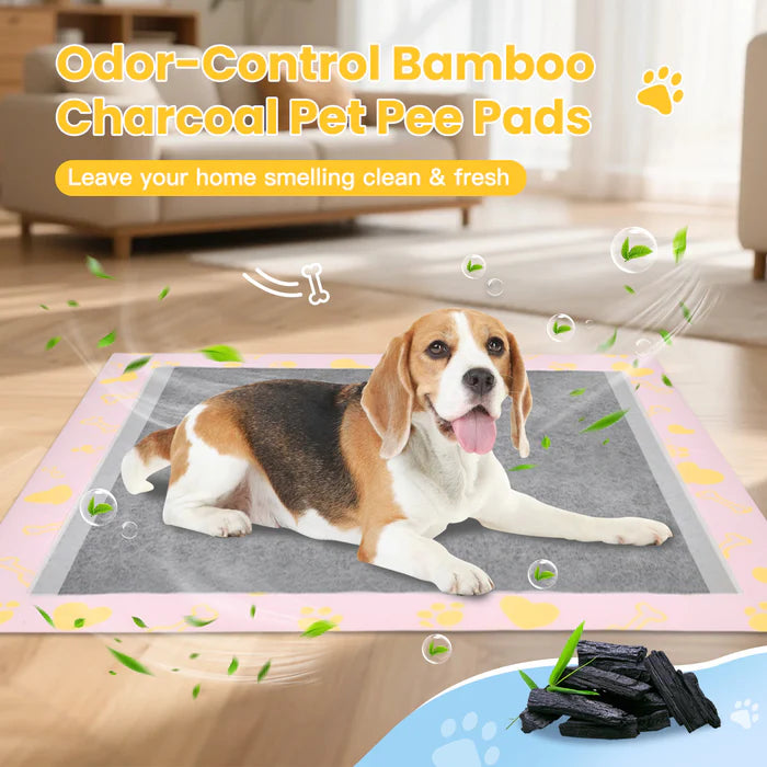 Advwin - Pet Training Pads Bamboo Charcoal Deodorizing