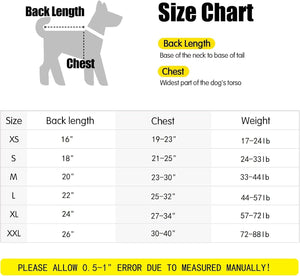 ODSSDAPU - Black Waterproof Dog Coat w/Reflective - Petservo