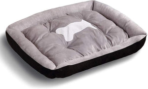 PaWz Large Dog Bed with Warm Mattress Cushion with Non-Slip Bottom and PP Cotton at Pet Servo
