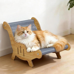 Buy PaWz L-Shaped Indoor Cat Bed with Gel Pad at Pet Servo