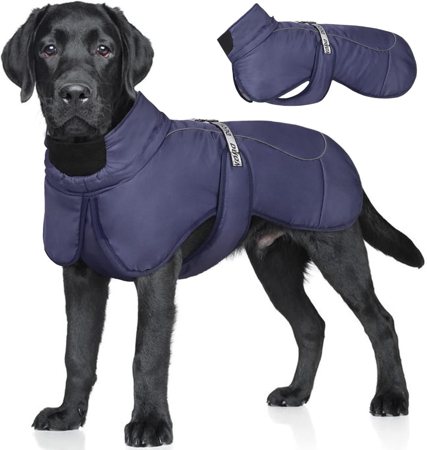 ROZKITCH - Reflective Fleece Dog Coat - XXL - Petservo